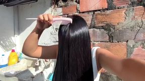 Brush My Wet Hair in the Sun, Until It Dries