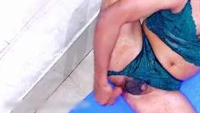 hot and sexy thailand ladyboy anal fuck in upside-down position