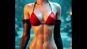 Mavis &ndash_ Brunette Vampire Glow  &ndash_ AI GENERATED &ndash_