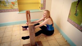 Countess Pelted in the Stocks