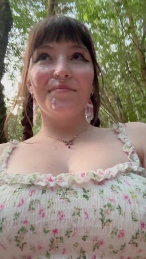 My first cumwalk