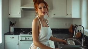 fucking my best friends sexy petite redhead mom - milf fantasy (redhead, blowjob, perfect body, doggy style, mom) -ai generated