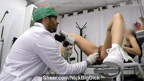 SEXO MUY CALIENTE EN LA CONSULTA DEL GINECOLOGO