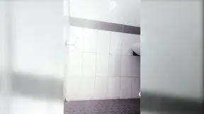 Sri Lankan sexy babe gets wet in a bath with an under skirt