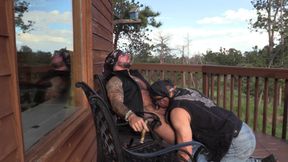 Jason Collins two bikers in the mountains!