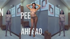 **** in Nylon Pantyhose, Spit on Boobs, Ahegao