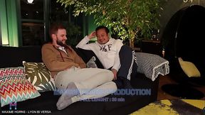 FIRST PORN - VERSATILE BAREBACK SEX WITH A FRIEND'_S BOYFRIEND - MAXIME HORNS