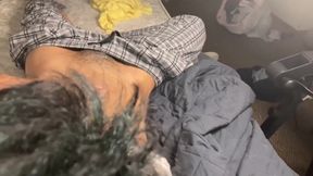 I Met a Pregnant Young Lady on the Plane and Caught Her in the Bathroom