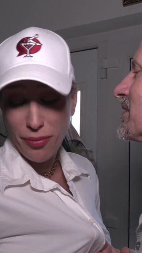 Sexy Pizza Chick to Home