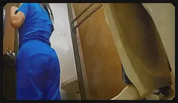 Naughty Nurse Pissing in Hospital Bathroom