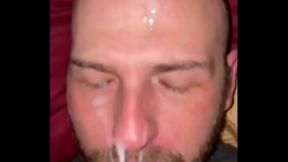 Greg Hepburn Gets Facial From New Orleans Pup In HotGayBlowjob Scene