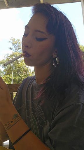Smoking ASMR