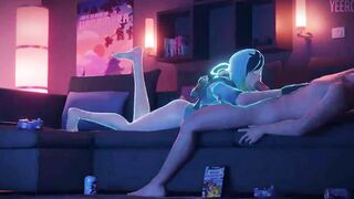 【MMD R-18 year old SEX DANCE】TASTY LONG BEAUTY BUTT ROUGH SEX 激しいセックス [MMD]