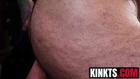 Dale Savage submits to Chelsea Marie&acirc_s control taking paddling ball busting throat fucking and deep anal before she milks him dry.