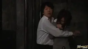 Torn Pantyhose Yuuki Natsume Gets Her Pussy Fucked Hardly