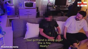 Dominant Straight Security Comes over and lets me worship his body and suck his dick (Gay for Pay)