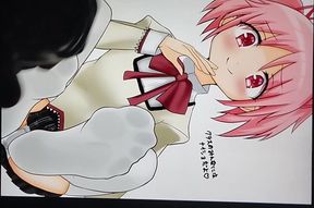 Anime madoka cum