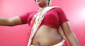 Telugu beautiful saree big boobs sexy MAID fucking house owner, telugu FIRTY talks.