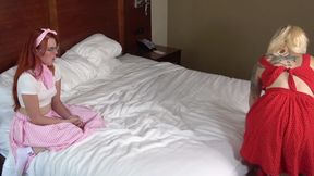 Big Stepsis Please Teach Me How to Suck a Big Black Cock Starring Foxey Mermaid and Kitkat -