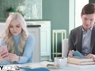 TUSHY Alex Grey Seduces And Gapes For Her Professor
