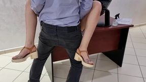 Moroccan Cleaning Lady Caught Stealing and Fucking at Work