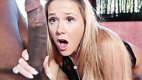 ”Teens Love Ebony Cocks - Paying Rent With Her Snatch - Hollie Mack”