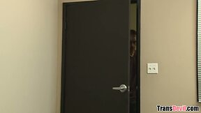 Chad Diamond fucks his tranny boss