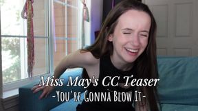 You're Gonna Blow It