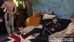 They take turns fucking each other raw