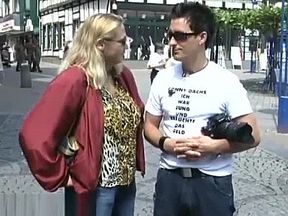 german Milf picked up for sex in nature