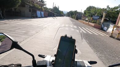 Honda ADV 160 revving hard and soaking deep