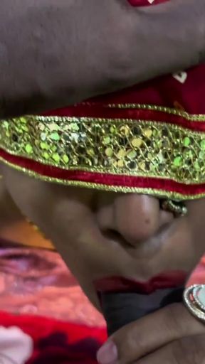 Emotional moment from &quot;newly married desi couple honeymoon full web series Bhabhi first time honeymoon full video&quot;