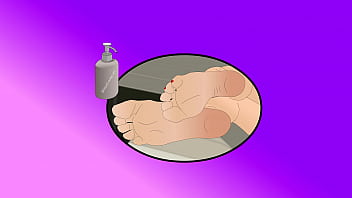 Cum on soles animated lisa ann