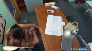 Desperate Russian Teen Rewards Doctor with Hard Sex - Fake Hospital