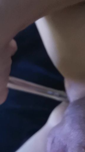 Anal dildo in my ass cunt