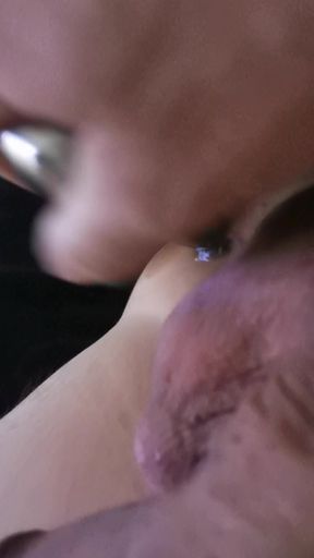 Anal dildo in my ass cunt