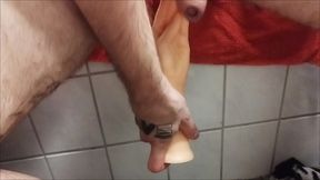 Hand dildo in my ass