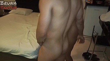 Saindo com novinho da lanchonete.