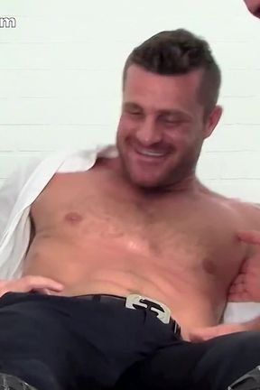 Boss Landon Conrad Is Bound &amp; Tickly by Three Guys