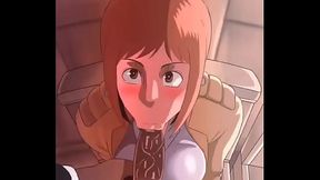 sasha gives Onyankopon a blowjob / Shingeki no Kyojin / more on : http://taraa.xyz/3Sud