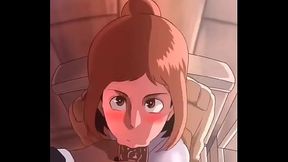 sasha gives Onyankopon a blowjob / Shingeki no Kyojin / more on : http://taraa.xyz/3Sud