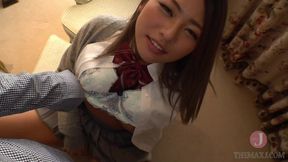 The dirty smell from her panties, so I opened her crotch and she was soaked with love juice!