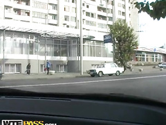 Taken into the mouth in the car in plain sight for 100 bucks