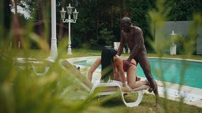 outdoor interracial ass fuck and huge creampie for busty valentina ricci. - deep throat - deep anal