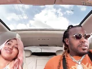 Car ride To dinner with str8rich