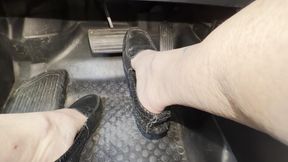 Black Flats to Barefoot Driving with Hard Start