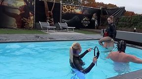 Shoulder Ride Practice in the pool - Part Two - Full - MP4 (HD)