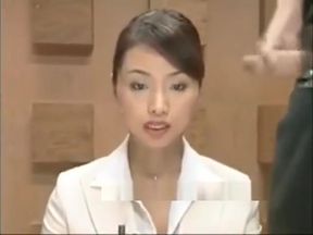 Japanese News Reporter Facial #2