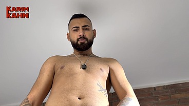 YOUR FAVORITE ARAB FILLS UP A CONDOM WITH HIS ALPHA CUM! 💦