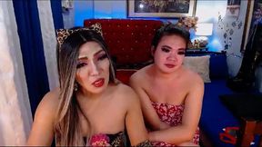 Samantha & Alisha Private Show